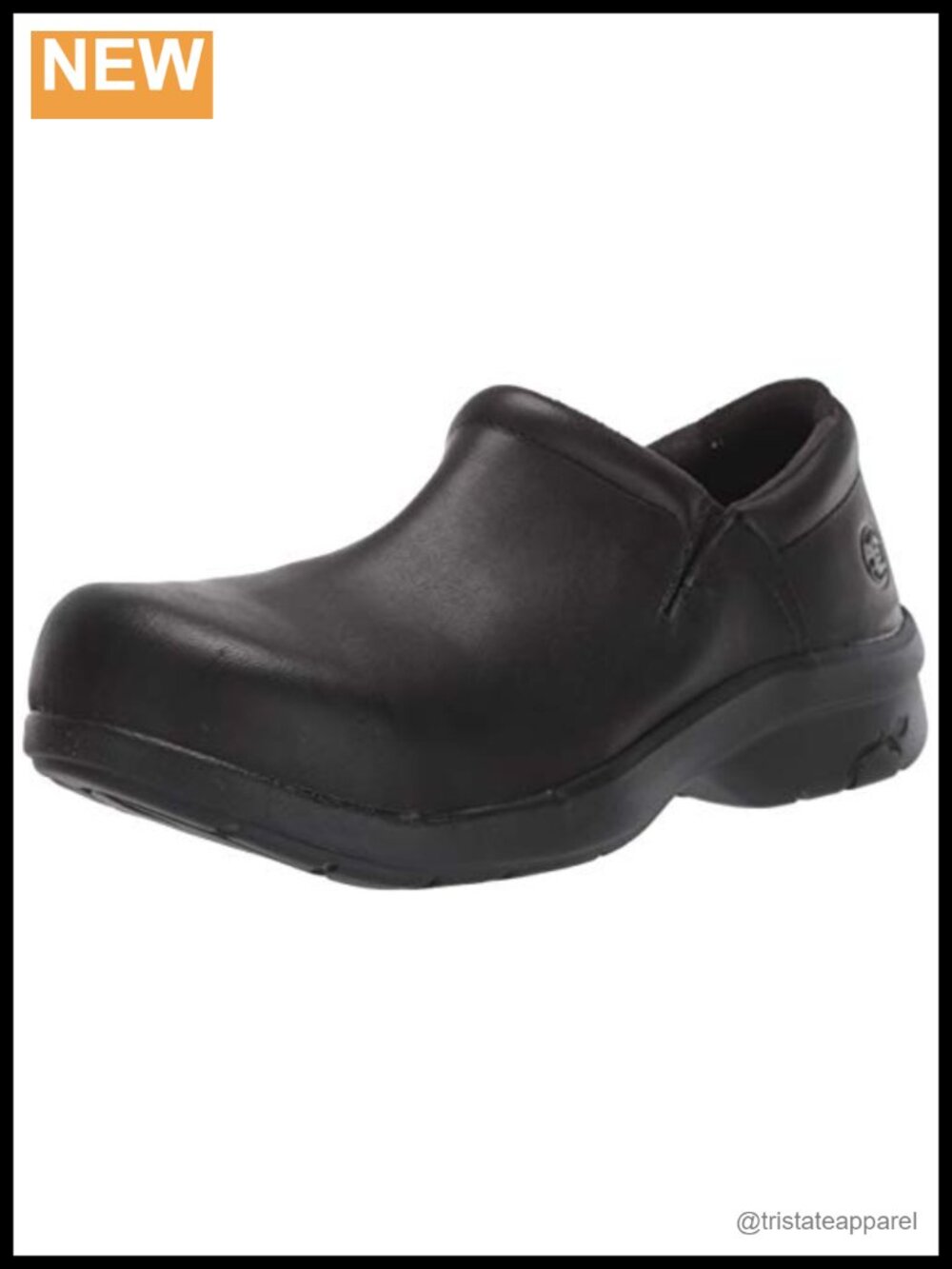 Women's Slip-On Work Shoes with Safety Toe, Slip Resistant, ESD